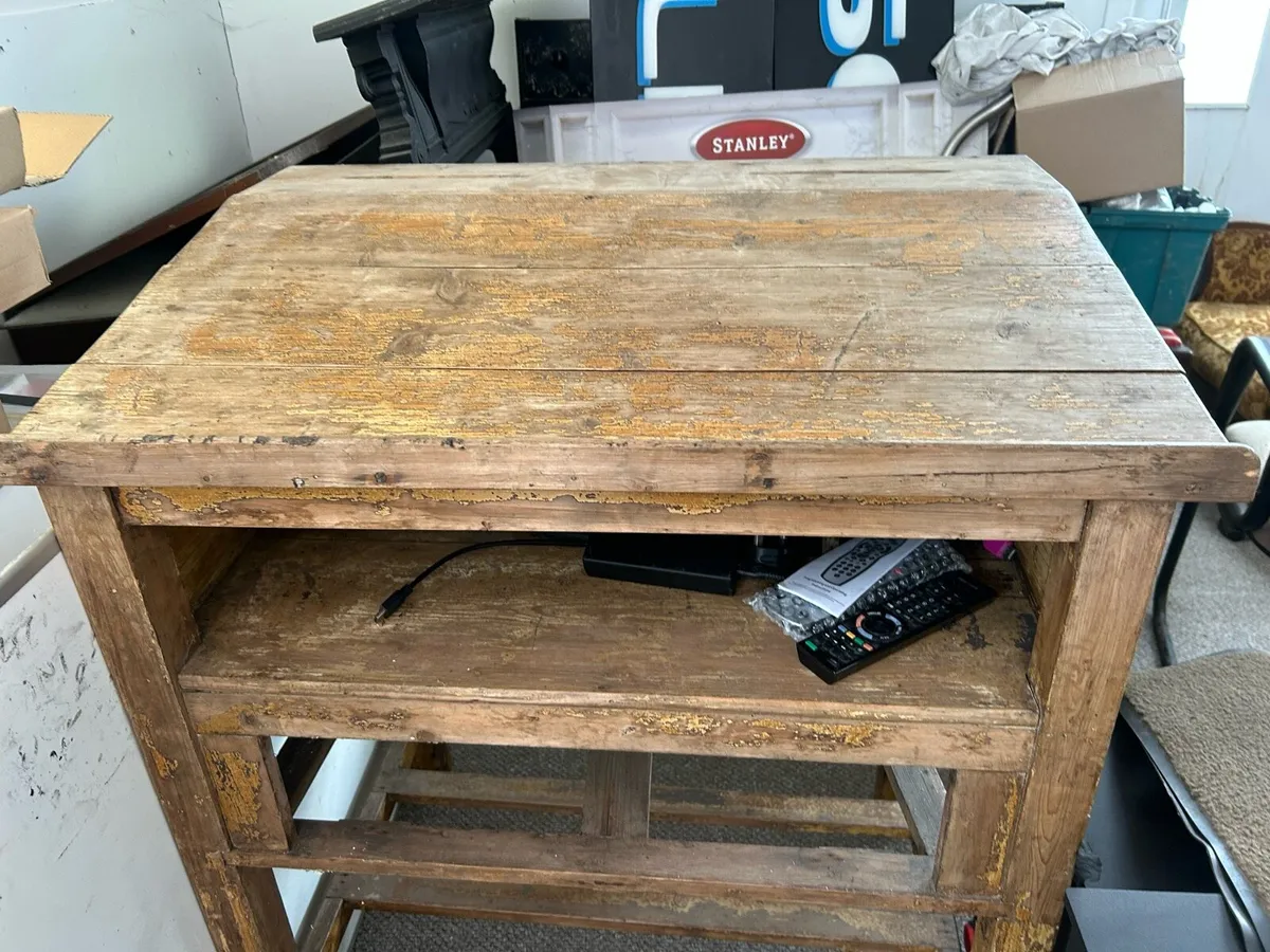 Oak drawing bench - Image 3
