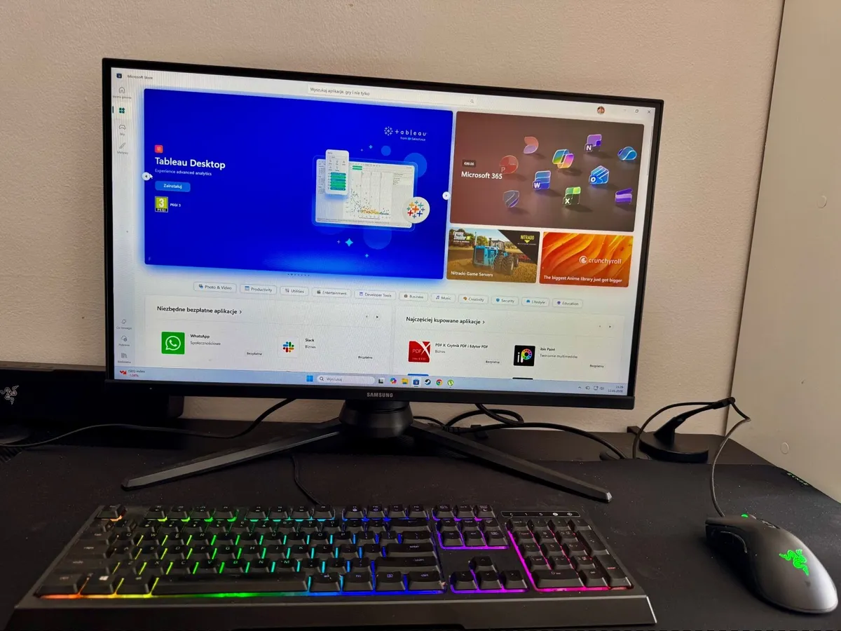 Samsung Odyssey G3 27” 144Hz Gaming Monitor Boxed - Image 1