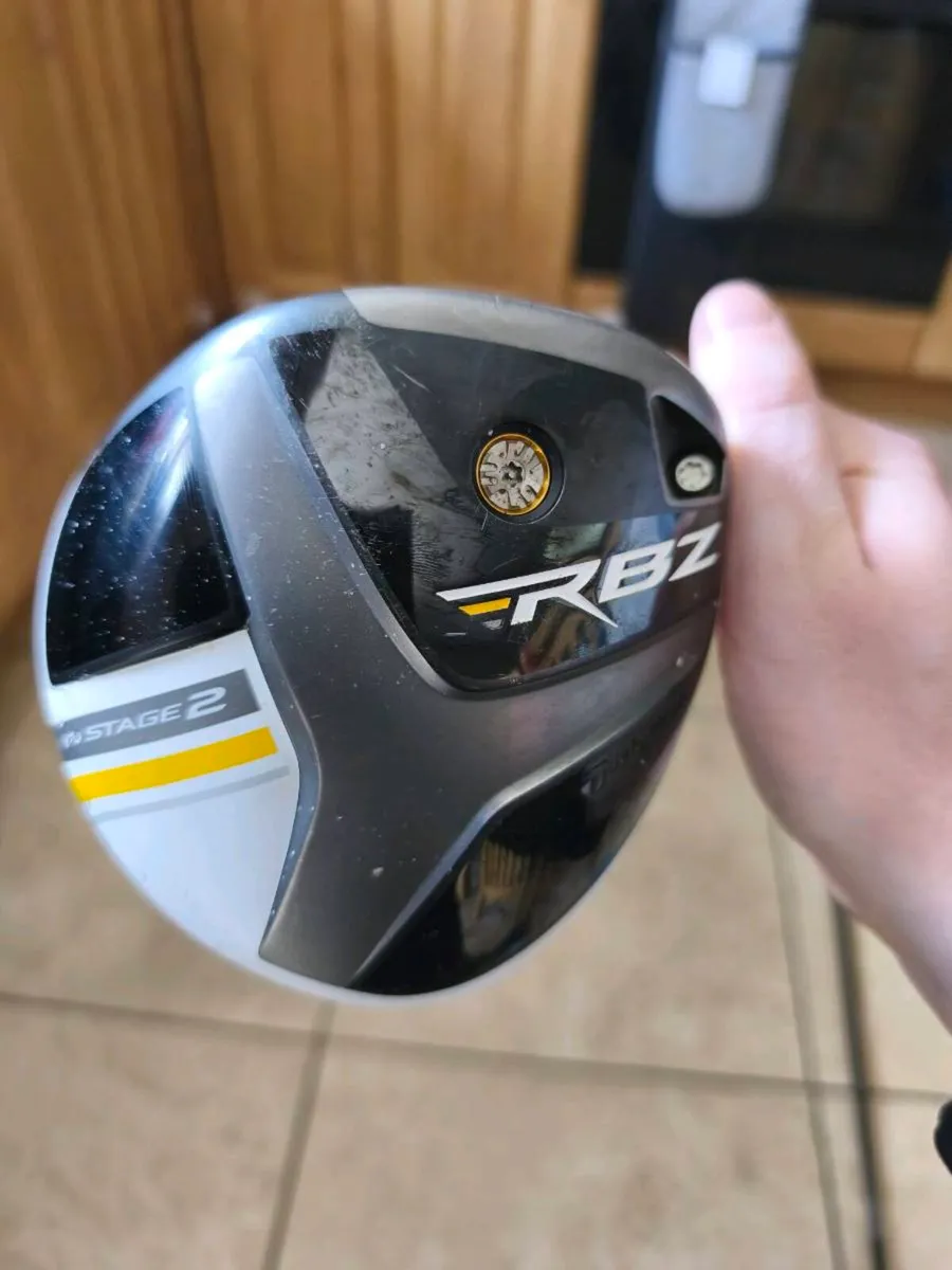 Taylormade RAC iron set, RBZ Stage 2 driver & 3 hy - Image 3