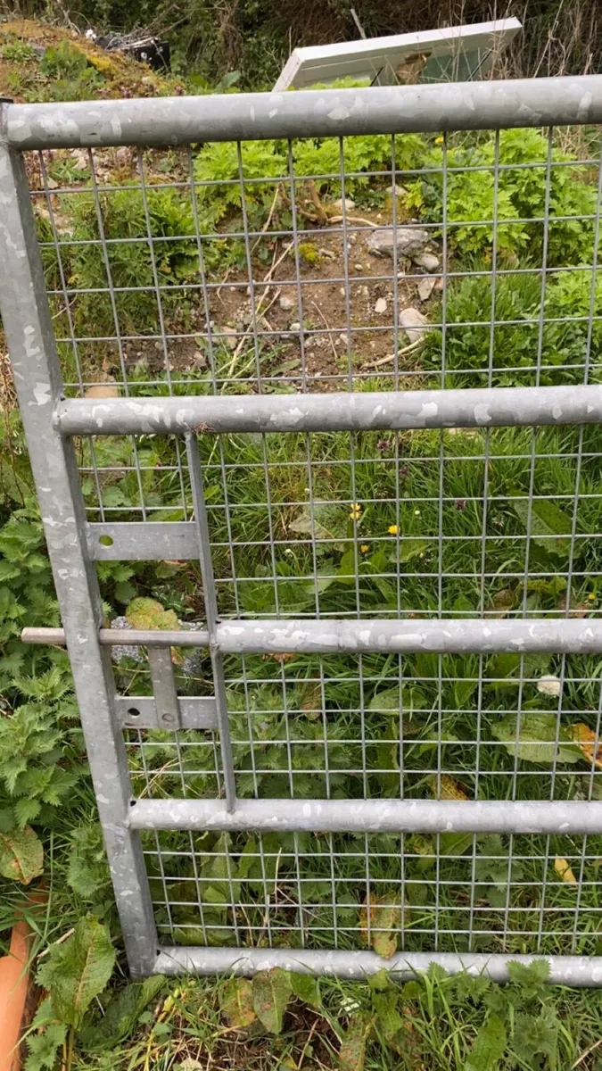 13 Ft Galvanized Farming Gate - Image 1
