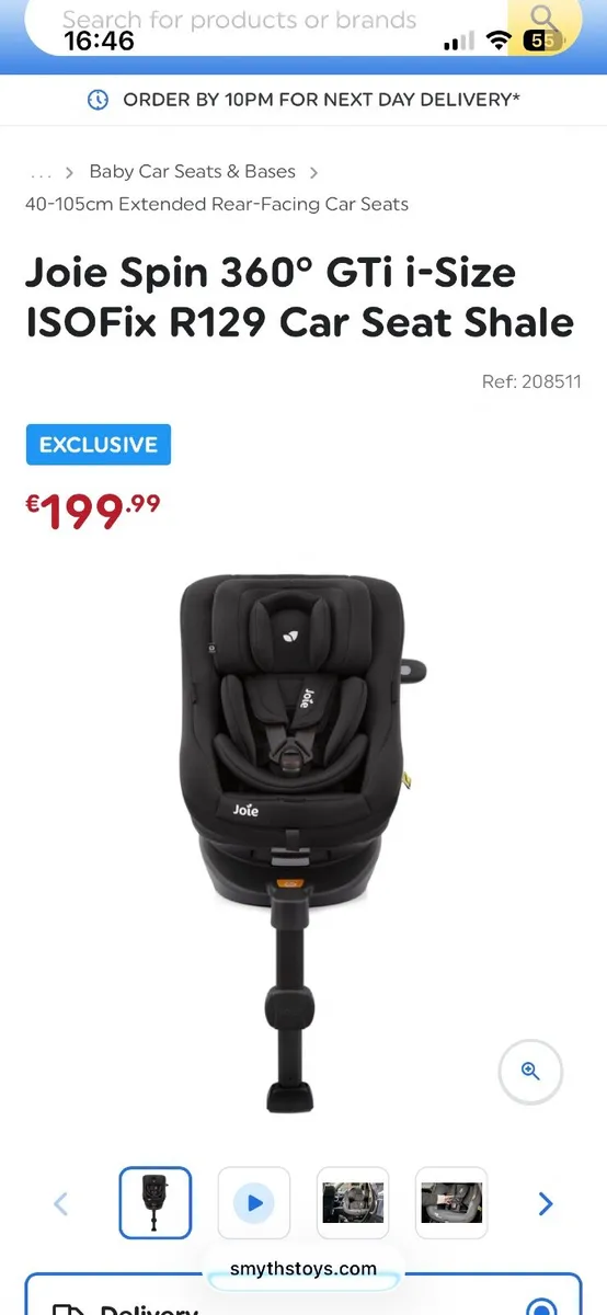 Joie 360 GTI Car Seat - Image 1