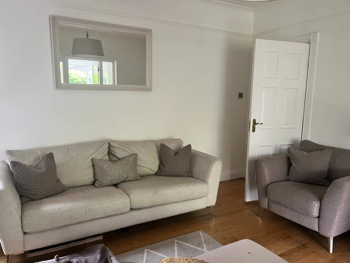 Couch and Armchairs (x2) for sale Rochestown area - Image 3