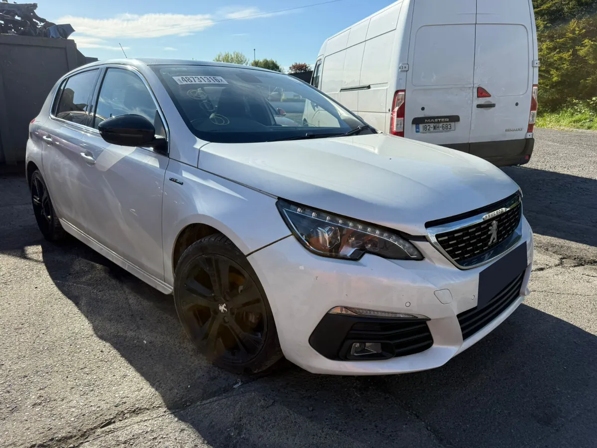 2019 PEUGEOT 308 GT LINE 1.5 DIESEL FOR BREAKING - Image 2