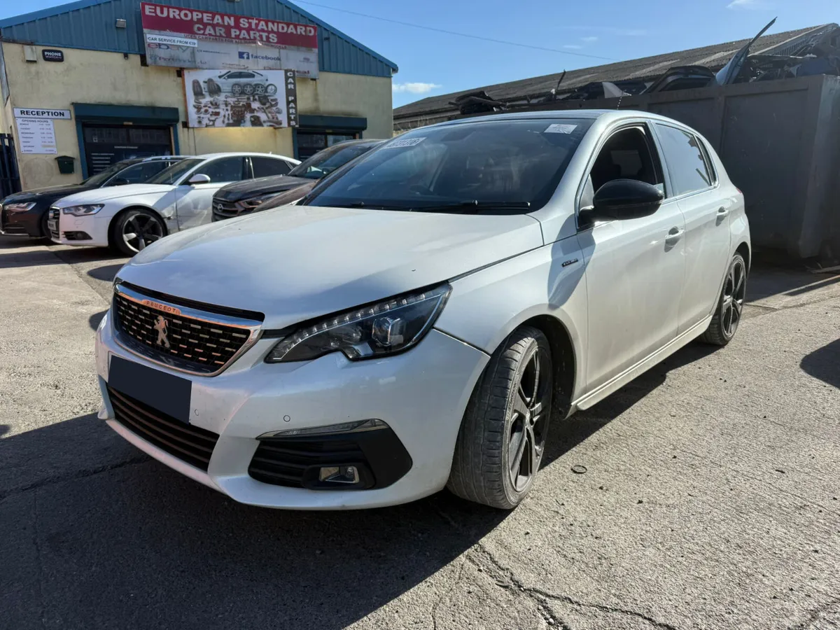 2019 PEUGEOT 308 GT LINE 1.5 DIESEL FOR BREAKING - Image 1