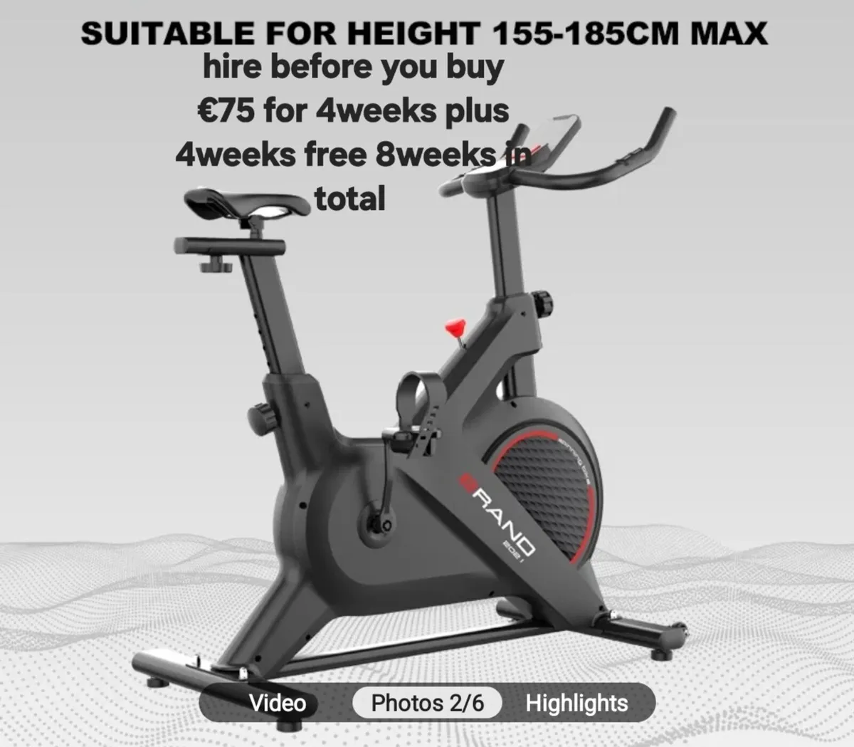 Exercise bike - Image 3