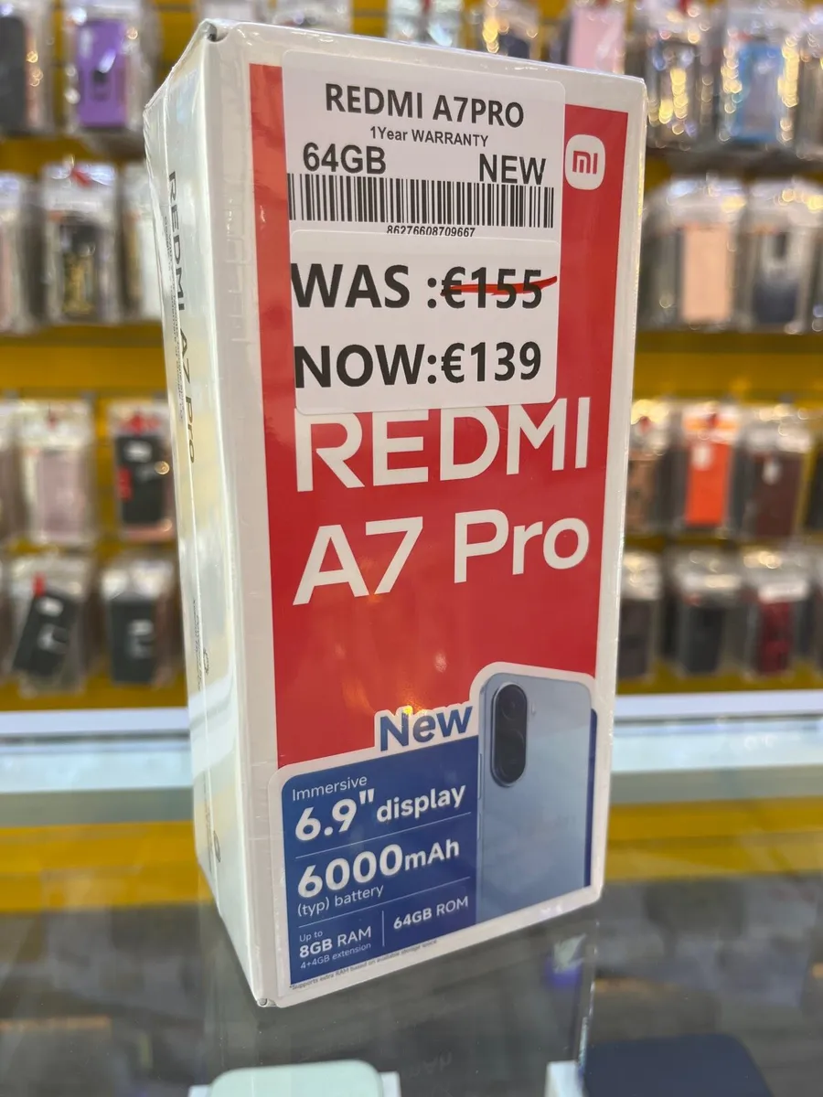 Redmi A7 pro with 1 year warranty and 64GB - Image 1