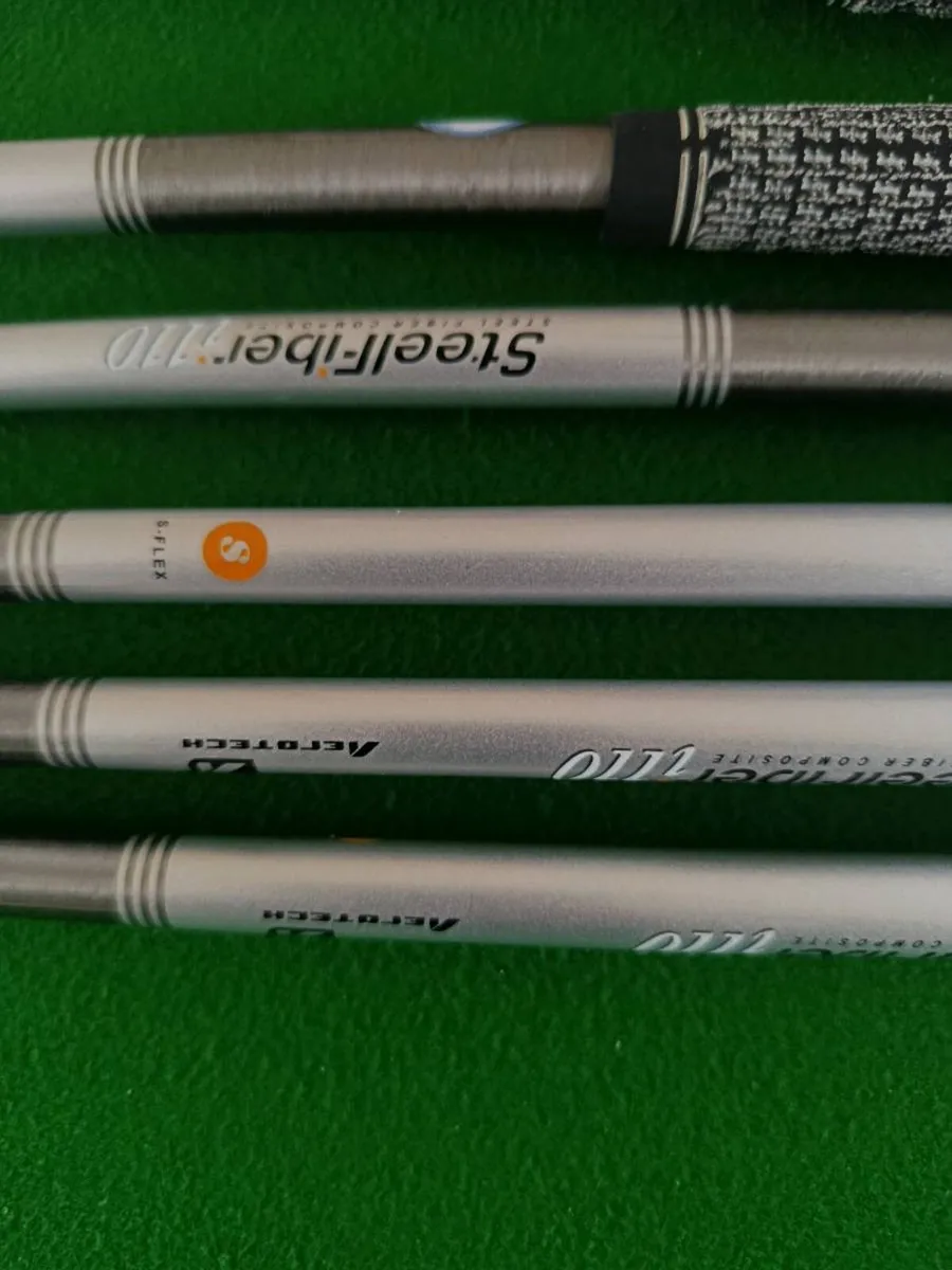 Srixon ZX5 irons steelfibre shafts - Image 3