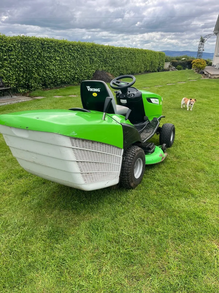 Viking ride on lawnmower - Image 4