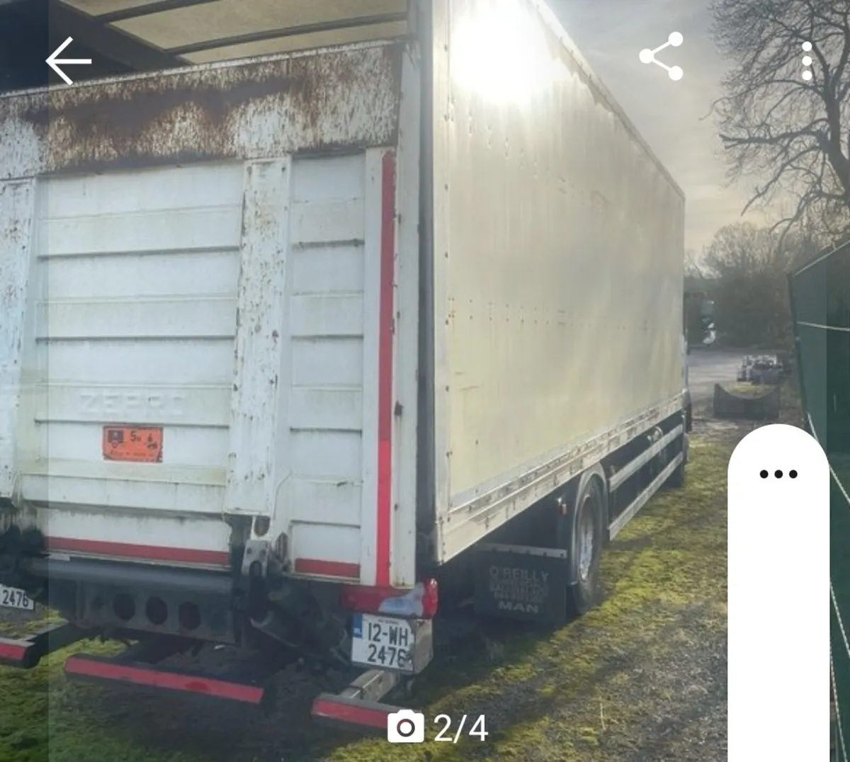 Man 18 ton with taillift cvrt  05/27 - Image 2