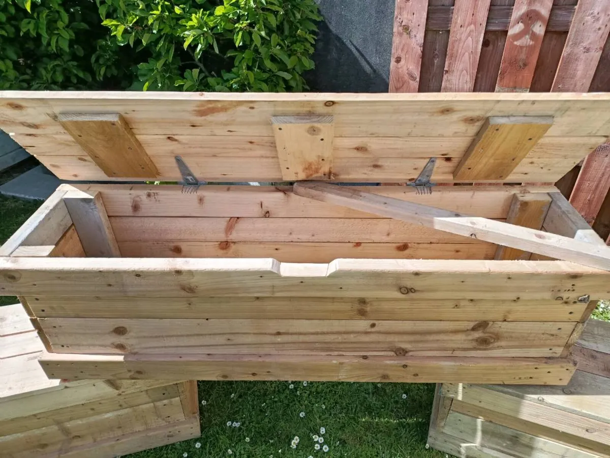 Garden storage boxes - Image 2