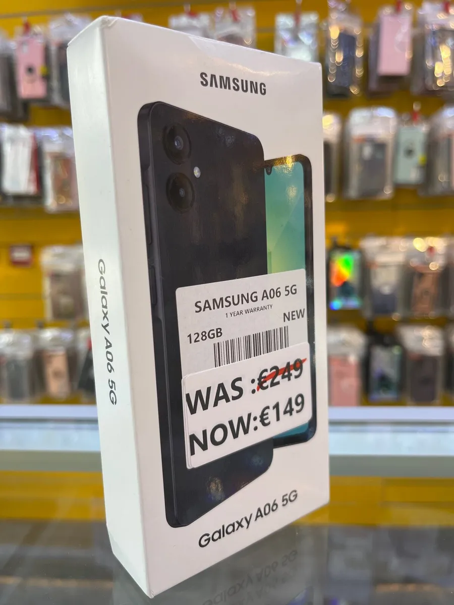 Samsung A06 5G with 1 year warranty and 128GB - Image 1