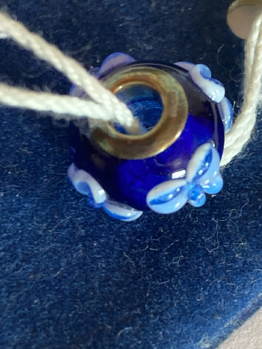 Sterling Silver Marano glass charm - Image 3