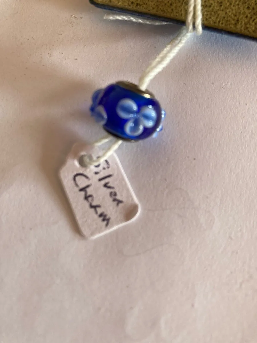 Sterling Silver Marano glass charm - Image 4