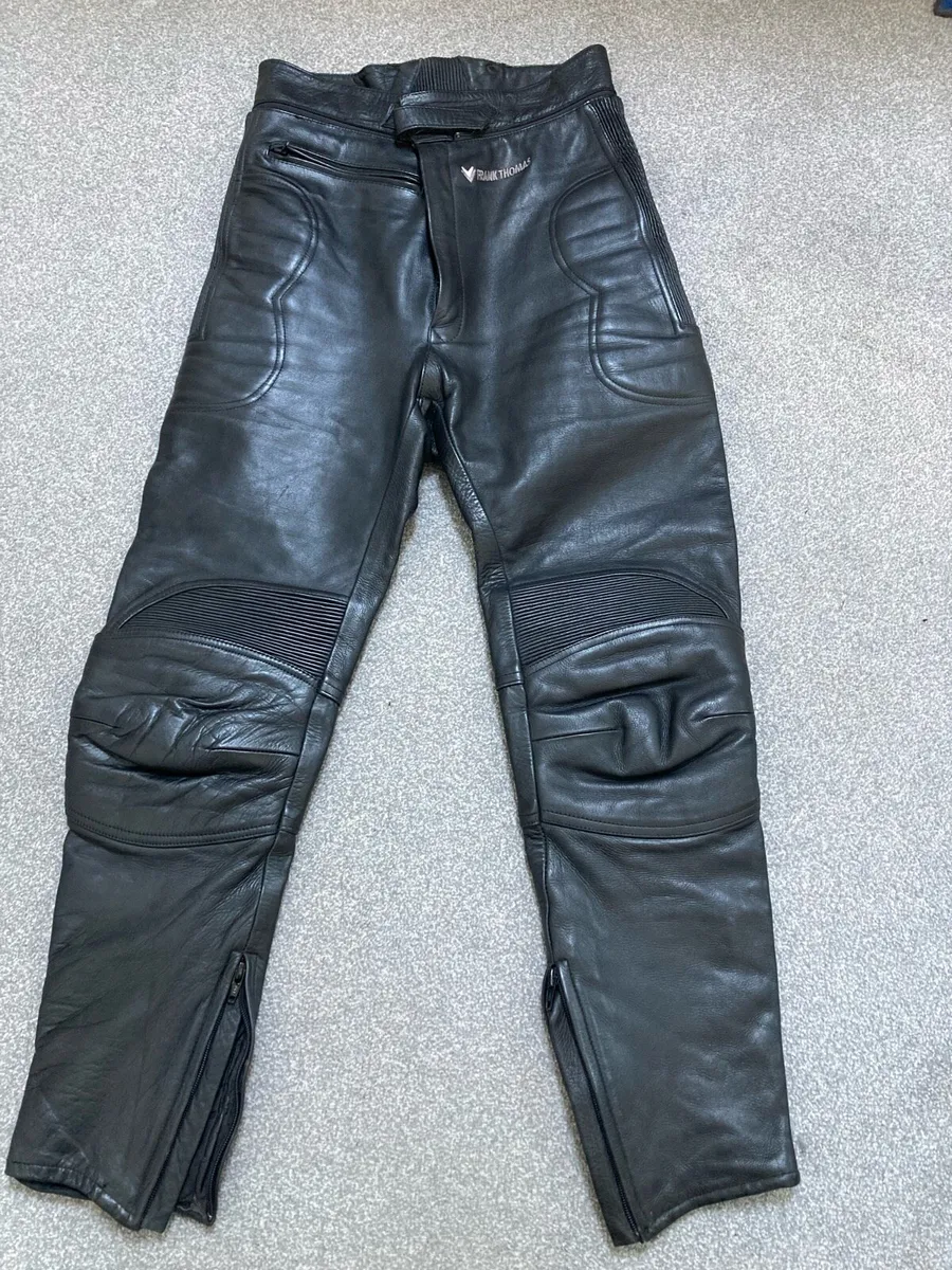 Motorbike leather trousers - Image 1