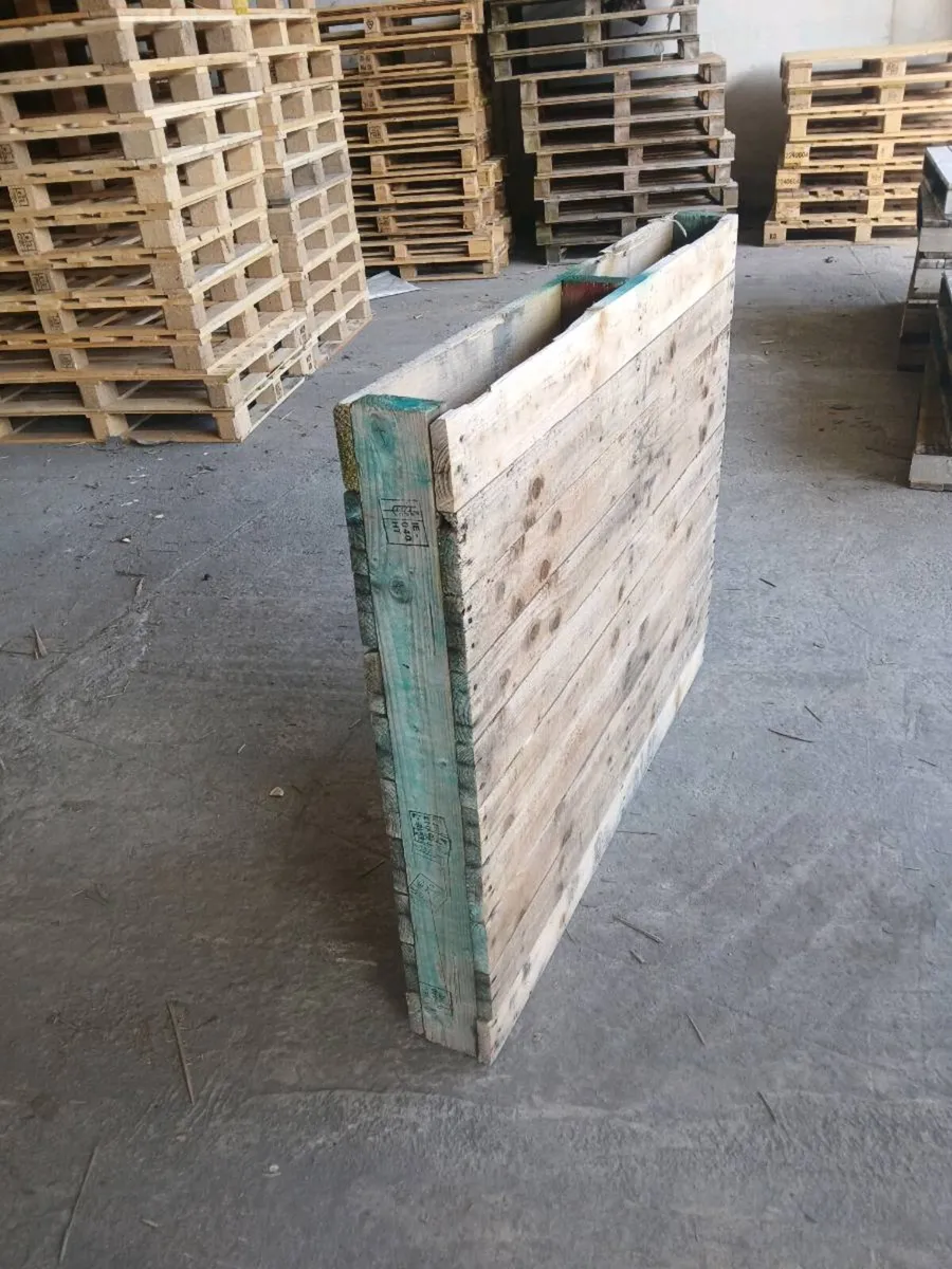 Second hand pallets 1200x1000 - Image 2