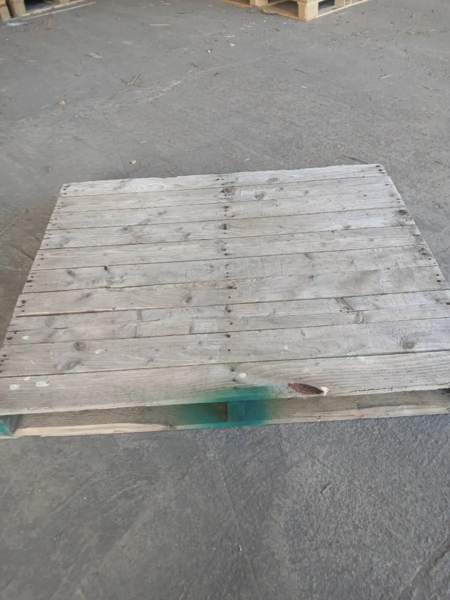 Second hand pallets 1200x1000 - Image 1
