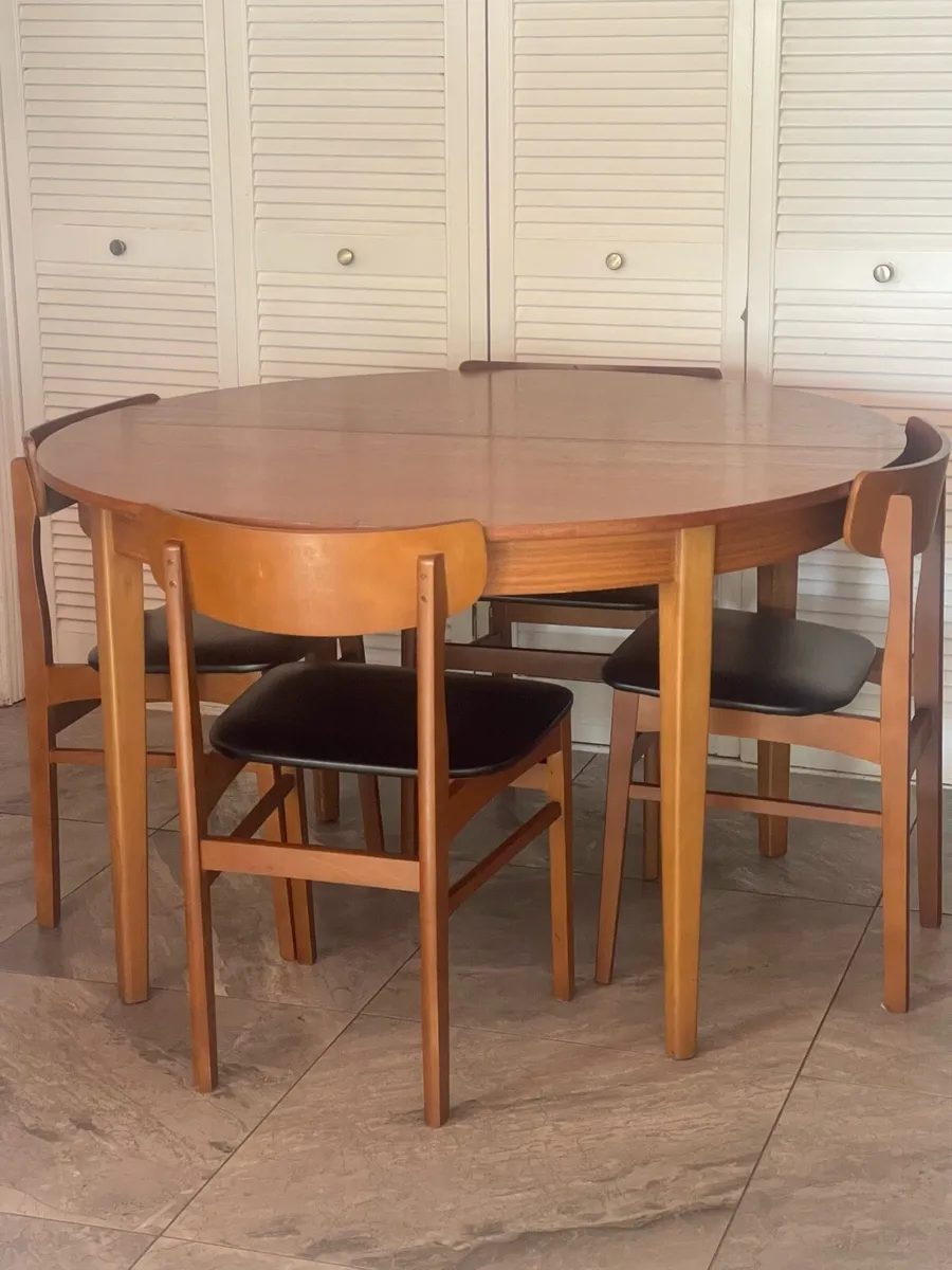 Mid century space saver dining - Image 1