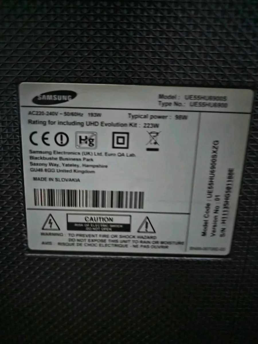 55" smart Samsung Tv - Image 3