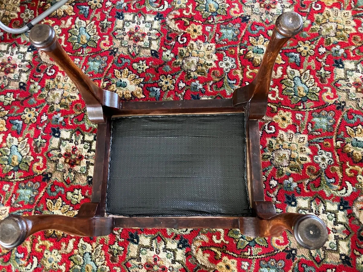 Antique stool bench - Image 3