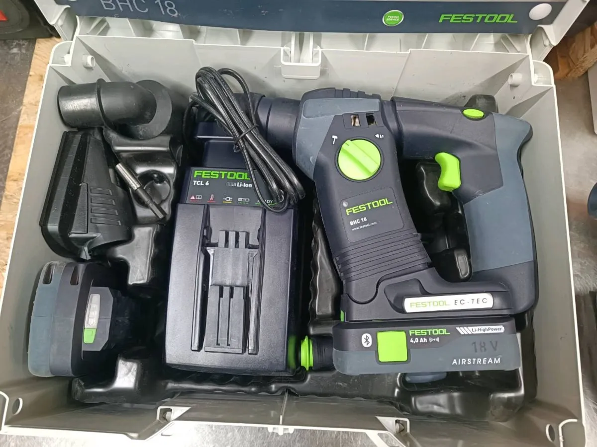 Festool bhc18 SDS drill.