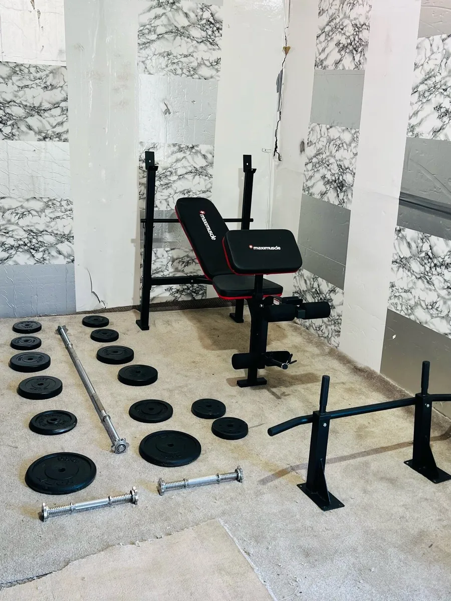 Maximucle weight bench weights barbell dumbbells - Image 2