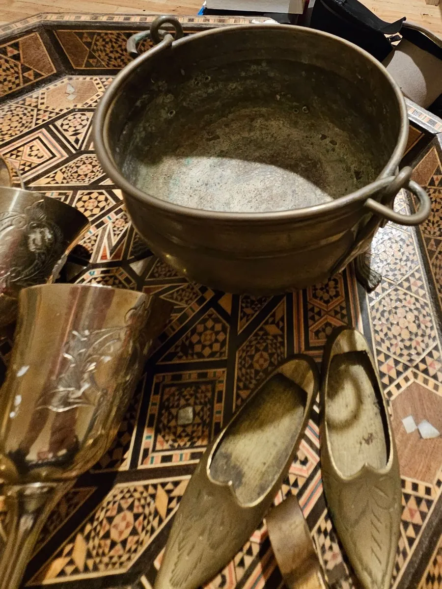 Mixed Lot of Brass Items - Image 1