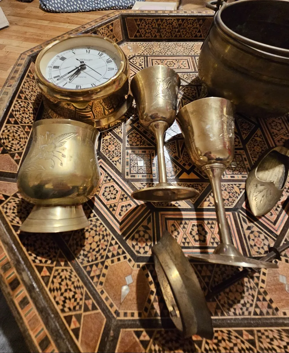 Mixed Lot of Brass Items - Image 2