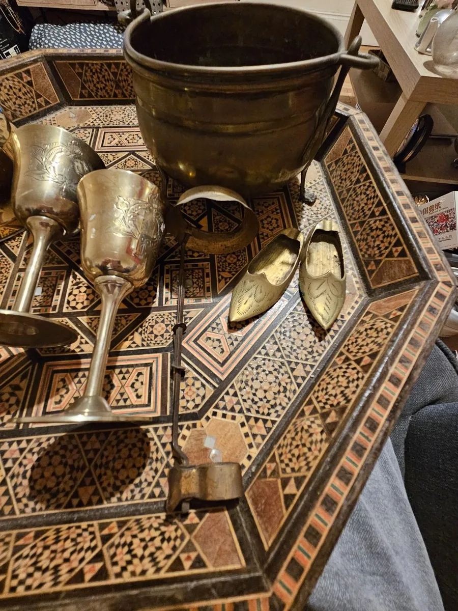 Mixed Lot of Brass Items - Image 3