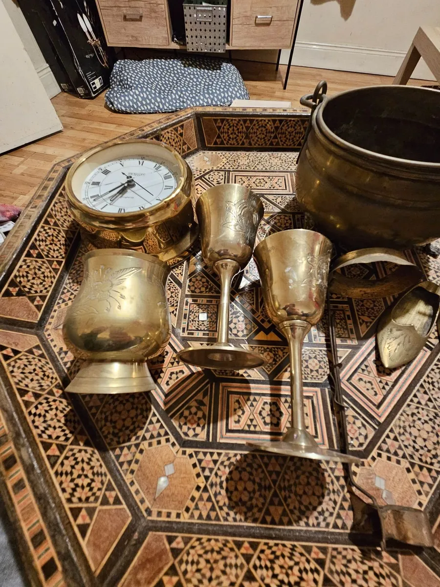 Mixed Lot of Brass Items - Image 4