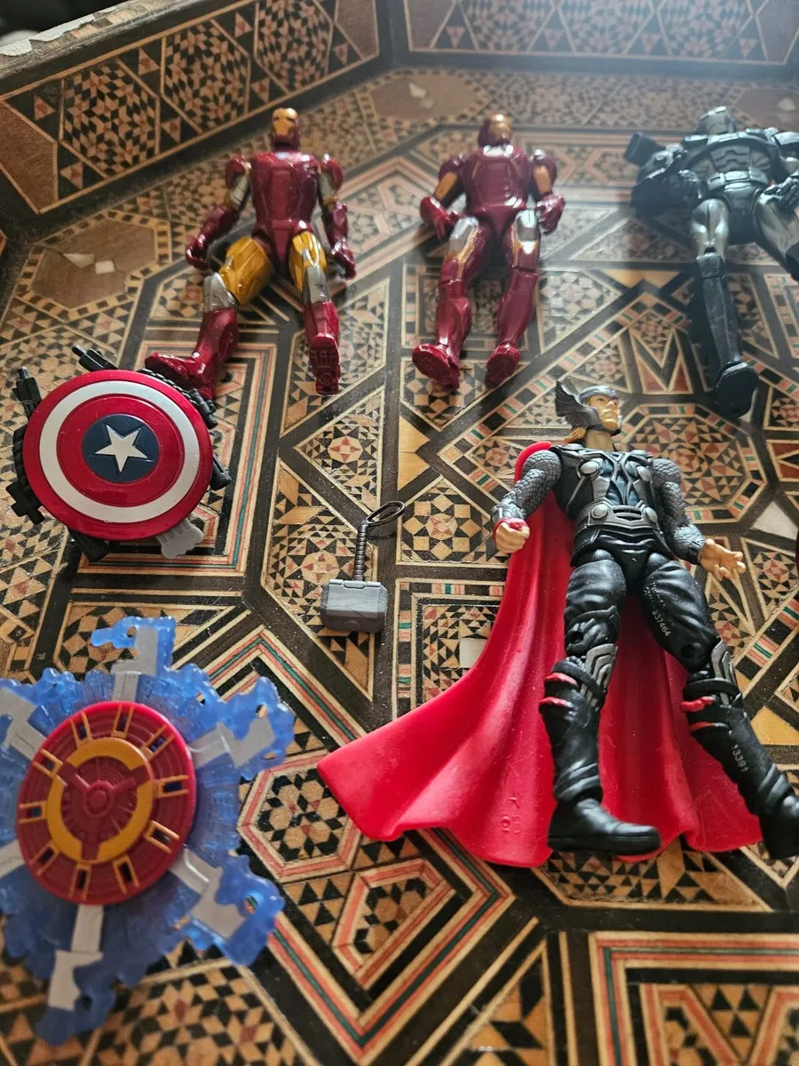 Mixed Lot of Marvel Super Hero Figures - Image 2