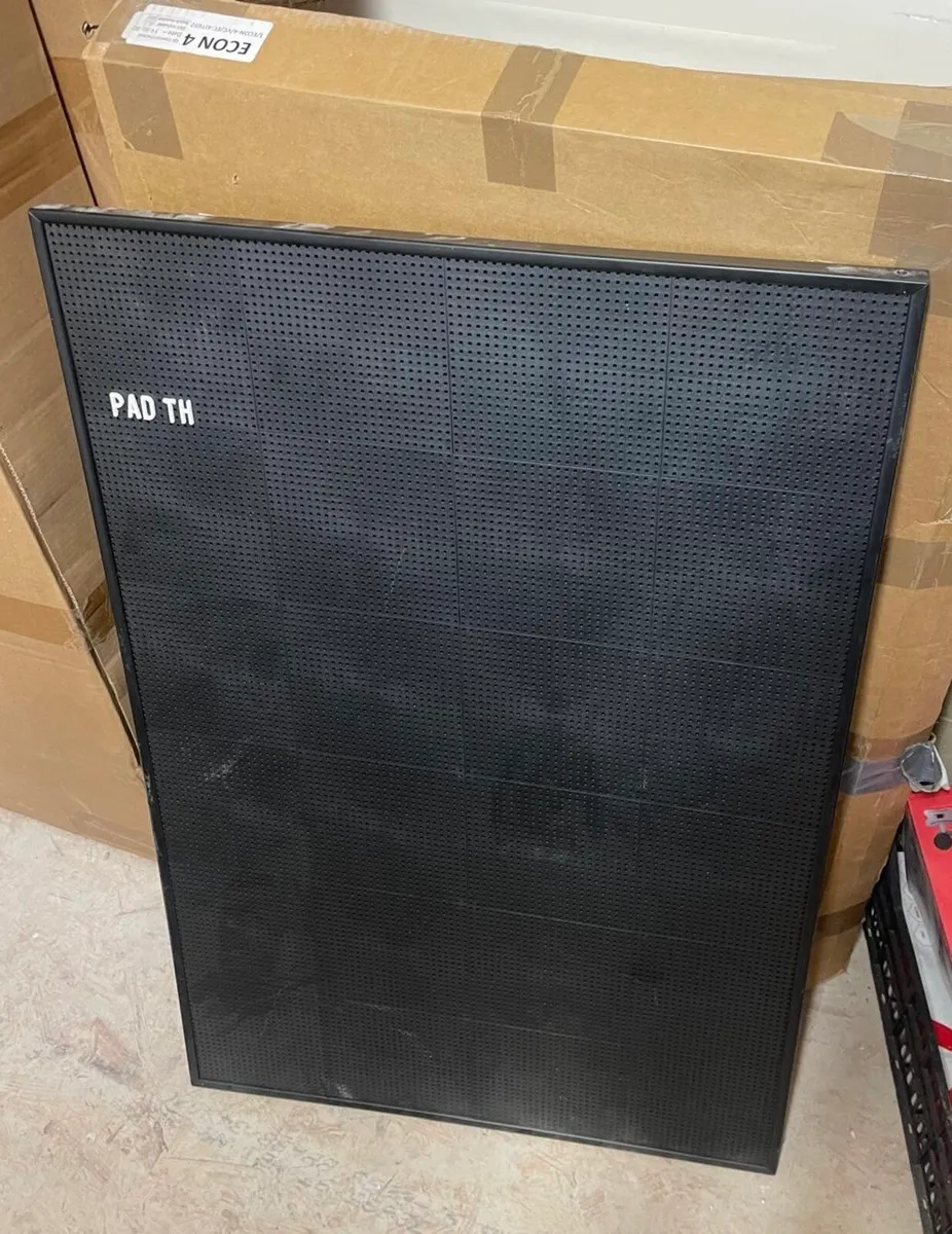 Brand New Unused Black Advertising Menu Board