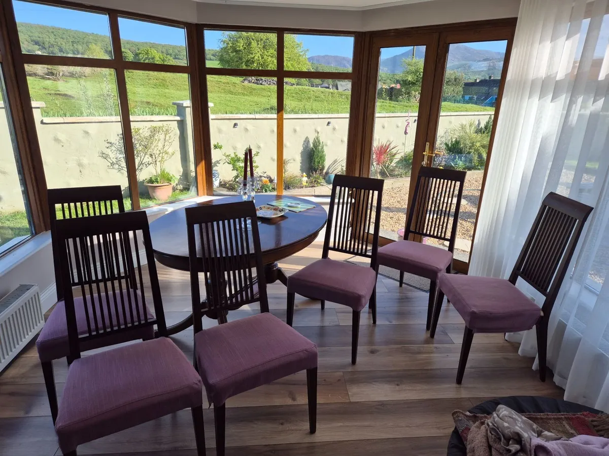 Dining table and chairs - Image 3