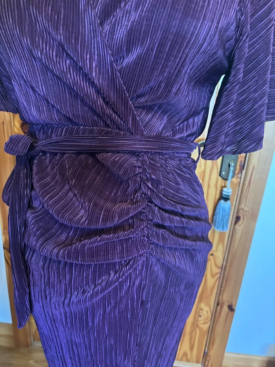 Girl in Mind plum dress - Image 3