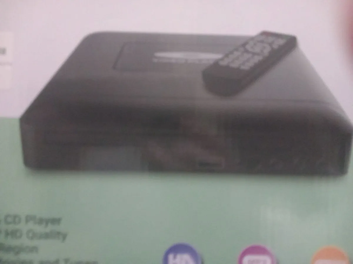 DVD AND CD PLAYER 1080P HD QUALITY,25,EUROS. - Image 1