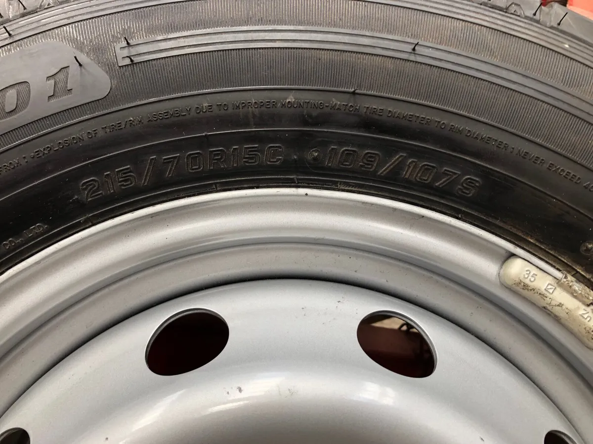 Fiat Ducato spare wheel - Image 3