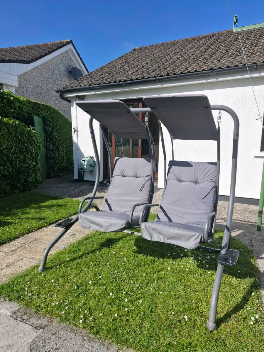 Double swinging chair - Image 1