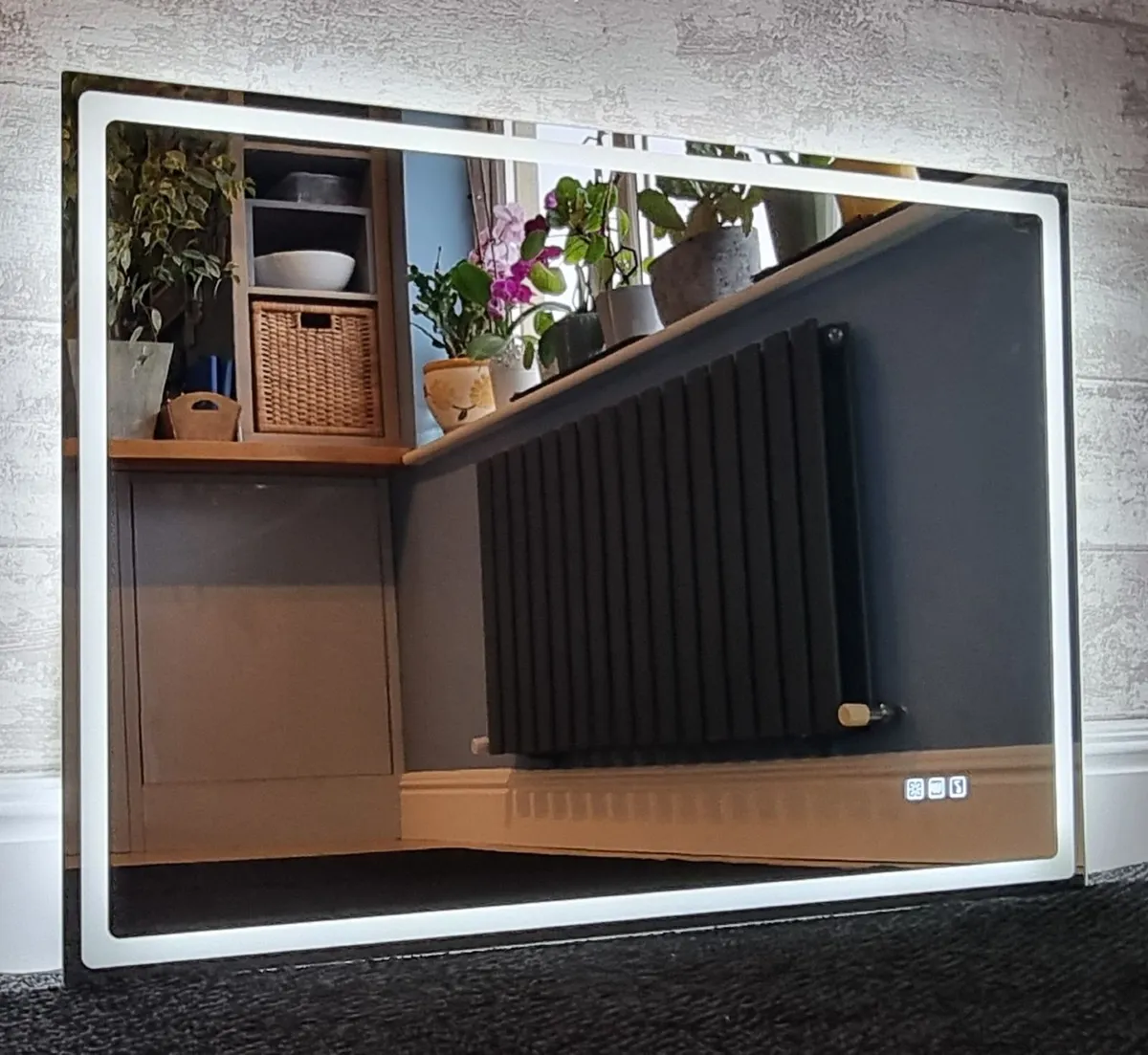 LED Bathroom Mirror Bluetooth Antifog Dual LED - Image 4