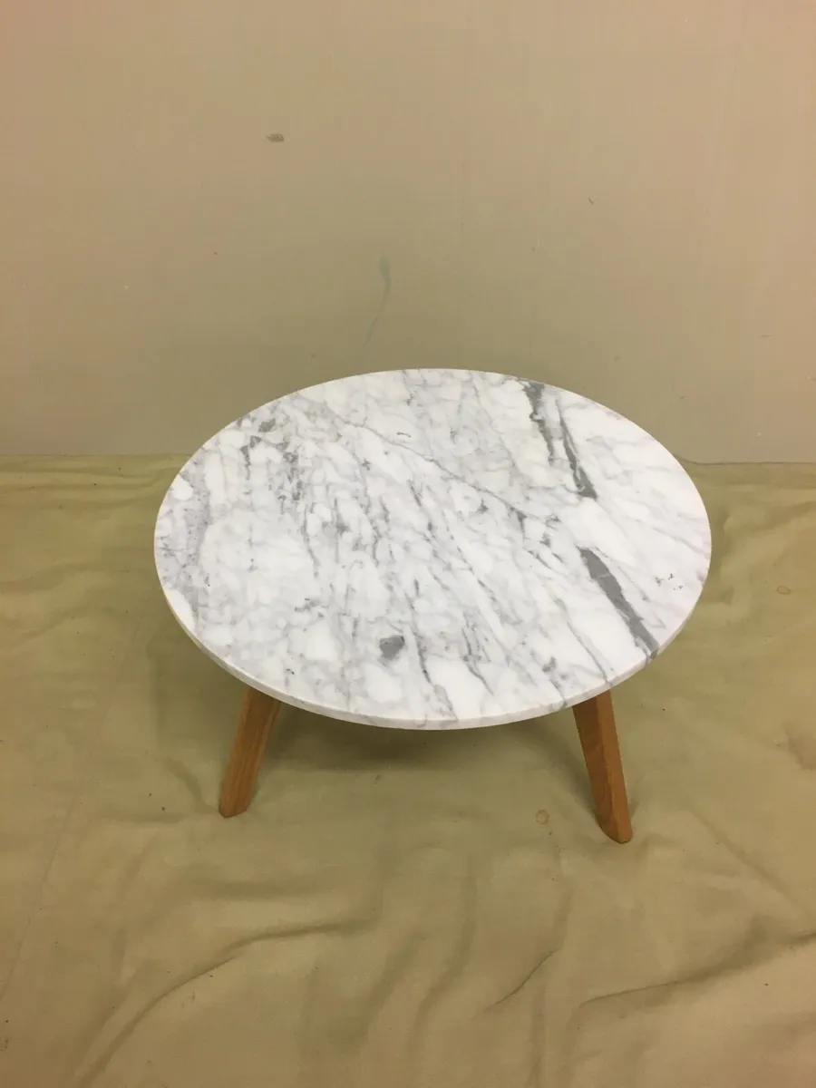 Large Marble Side Table - Image 4