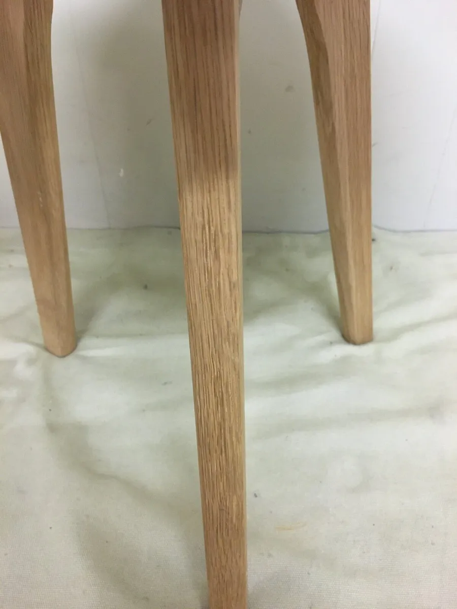 Pair Medium Marble Side Tables - Image 3