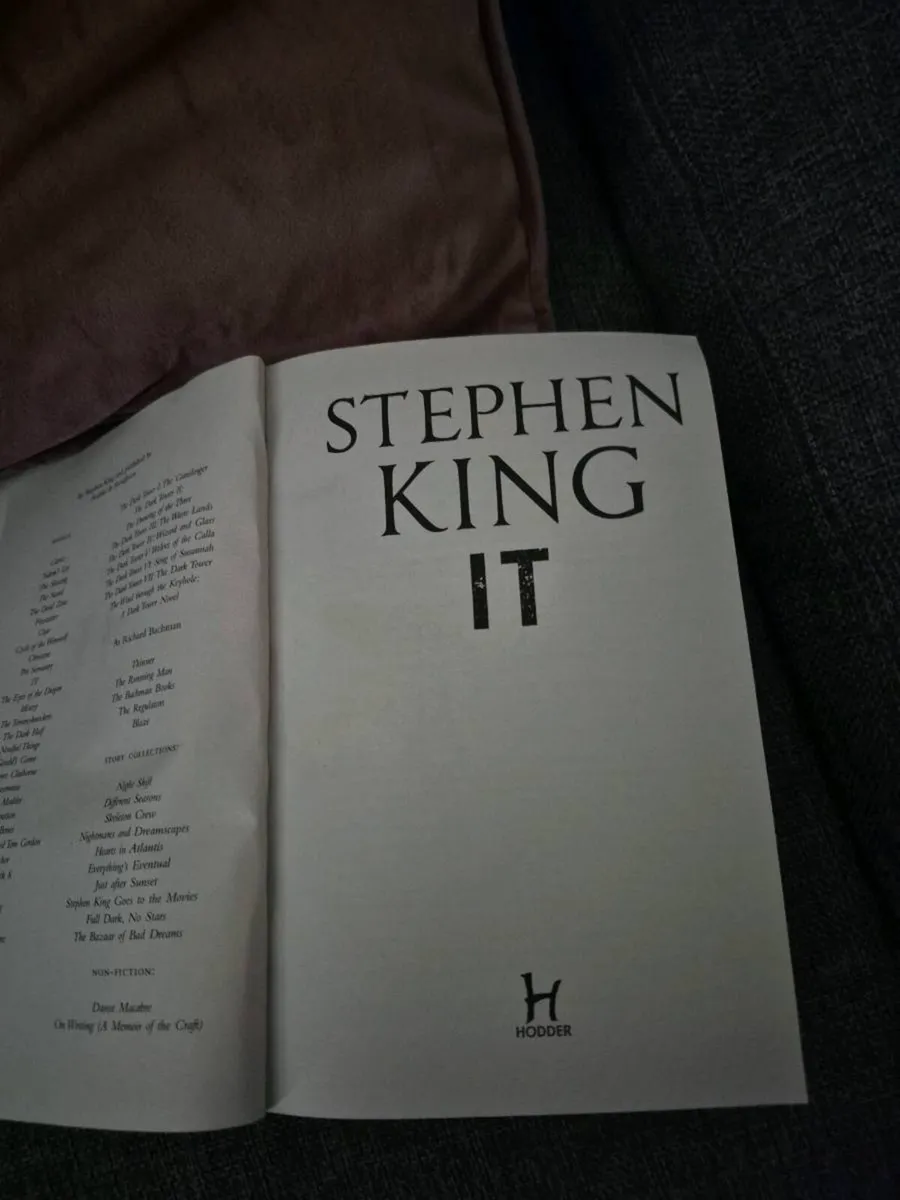 STEVEN KING IT BOOK - Image 2