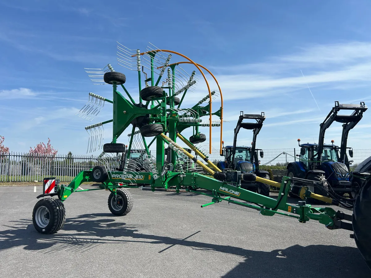 New Malone 610 Twin Rotor Rake 0% Finance!! - Image 1