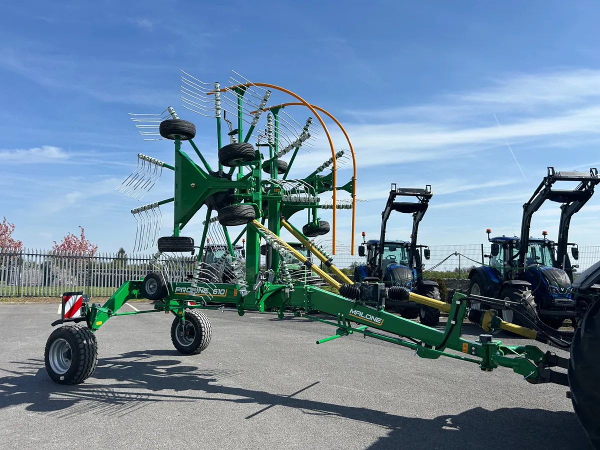New Malone 610 Twin Rotor Rake 0% Finance!! - Image 2