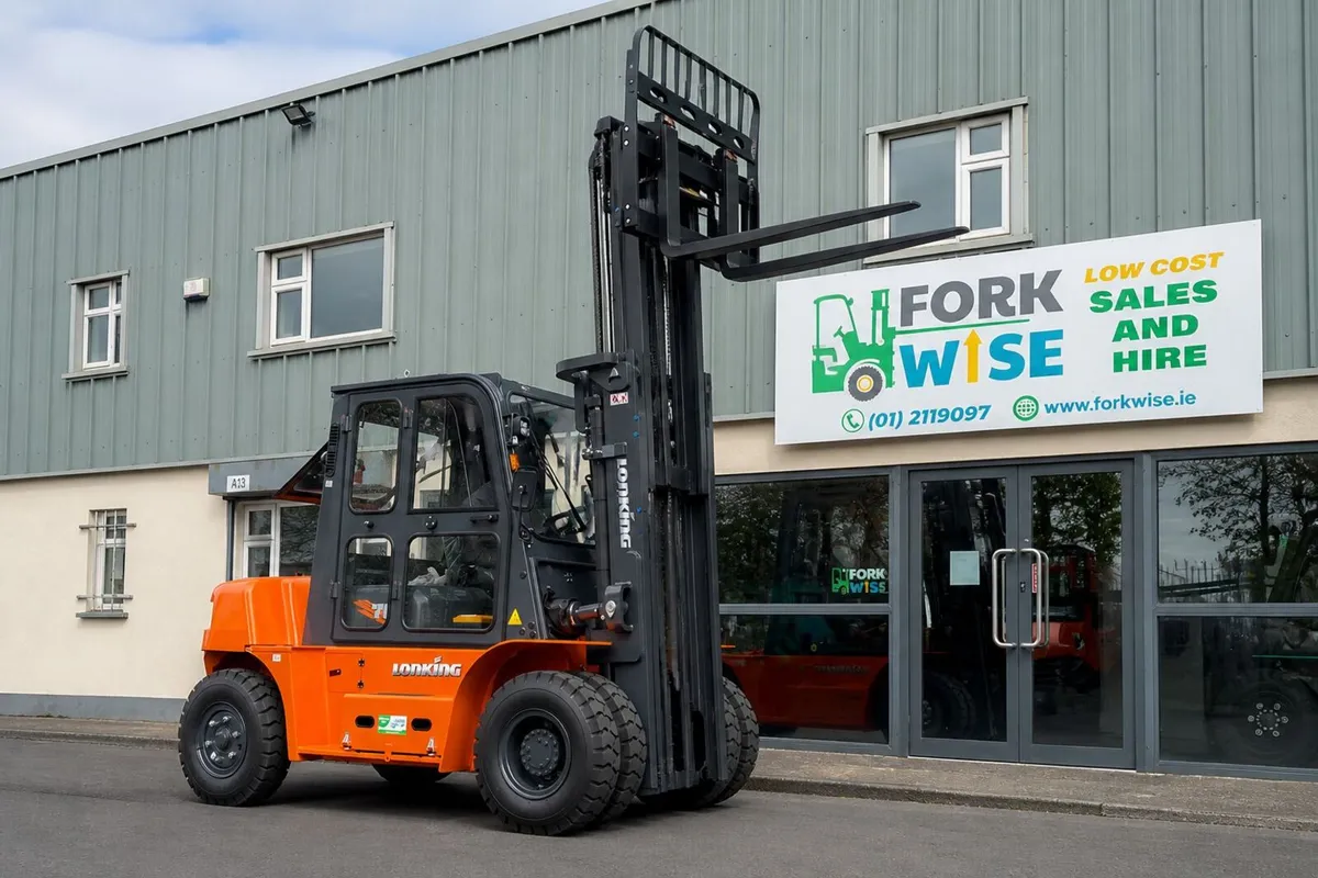 Lonking LG70DT 7-ton diesel forklift - Image 1