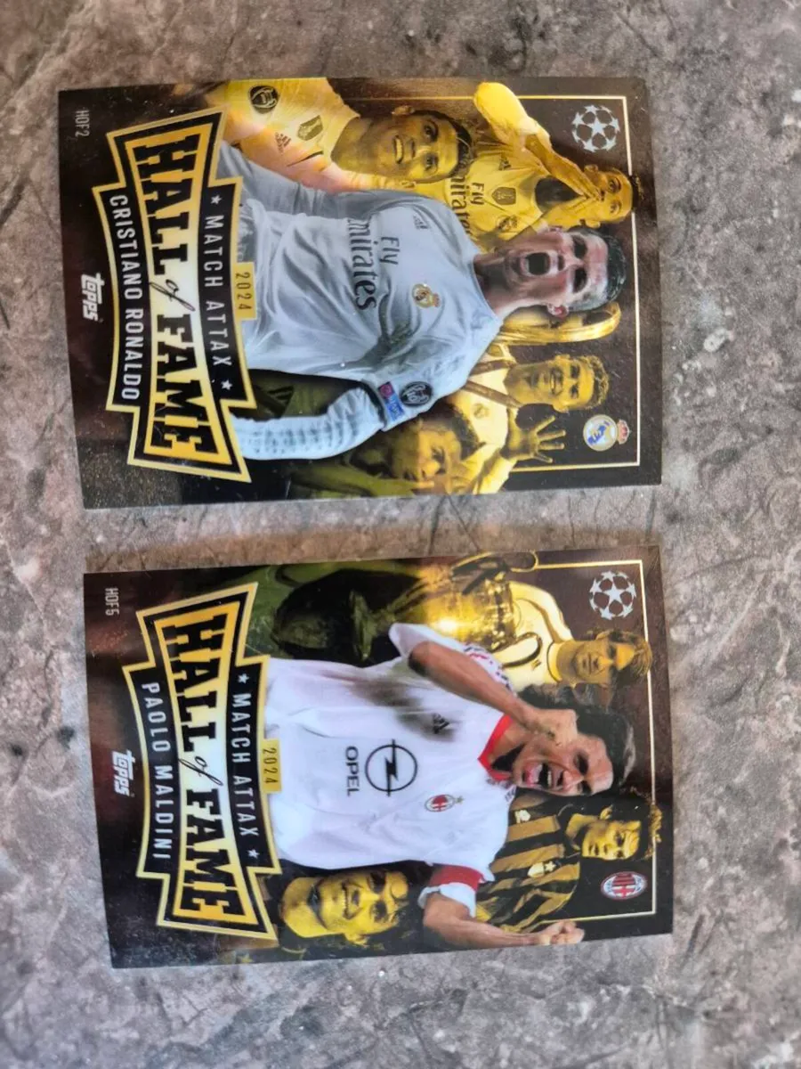 Match attax cards - Image 1