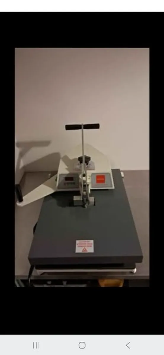 Adkins Beta Heat Press 50cm x 38cm -Professional Grade Heat Press- Excellent Condition - Image 1
