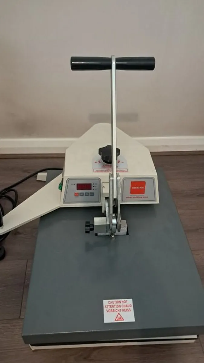 Adkins Beta Heat Press 50cm x 38cm -Professional Grade Heat Press- Excellent Condition - Image 2