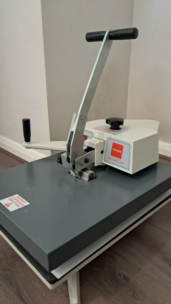 Adkins Beta Heat Press 50cm x 38cm -Professional Grade Heat Press- Excellent Condition - Image 3