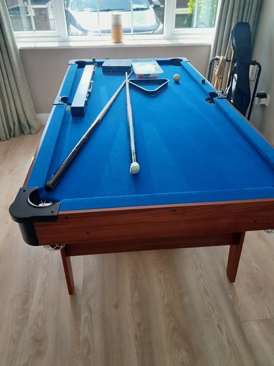 Snooker & Pool Table - Image 1