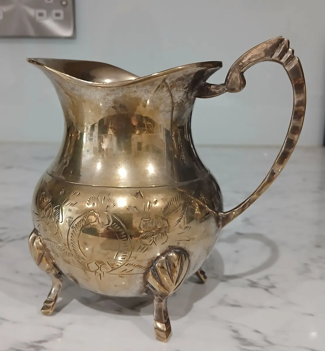 Silver Plated Tea Set - Image 3