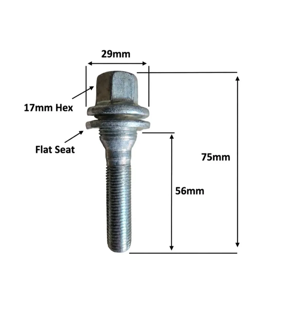 16 x EXTENDED Peugeot/Citroen bolts - Delivery - Image 2